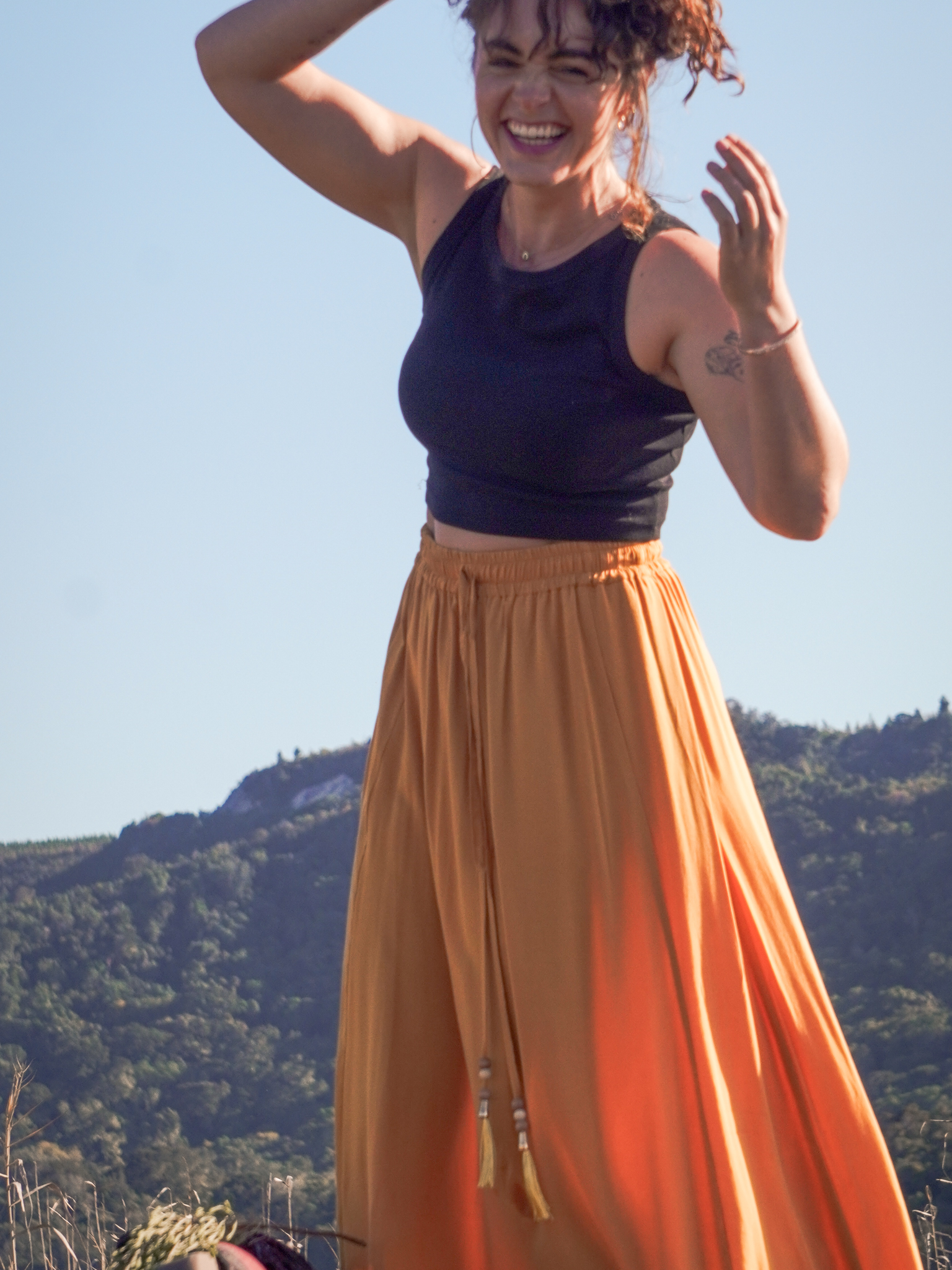 Osun | Mid-Length Skirt